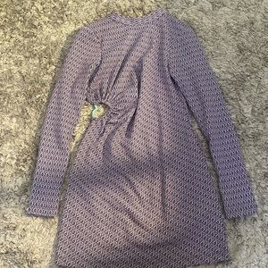 Purple mini ZARA dress